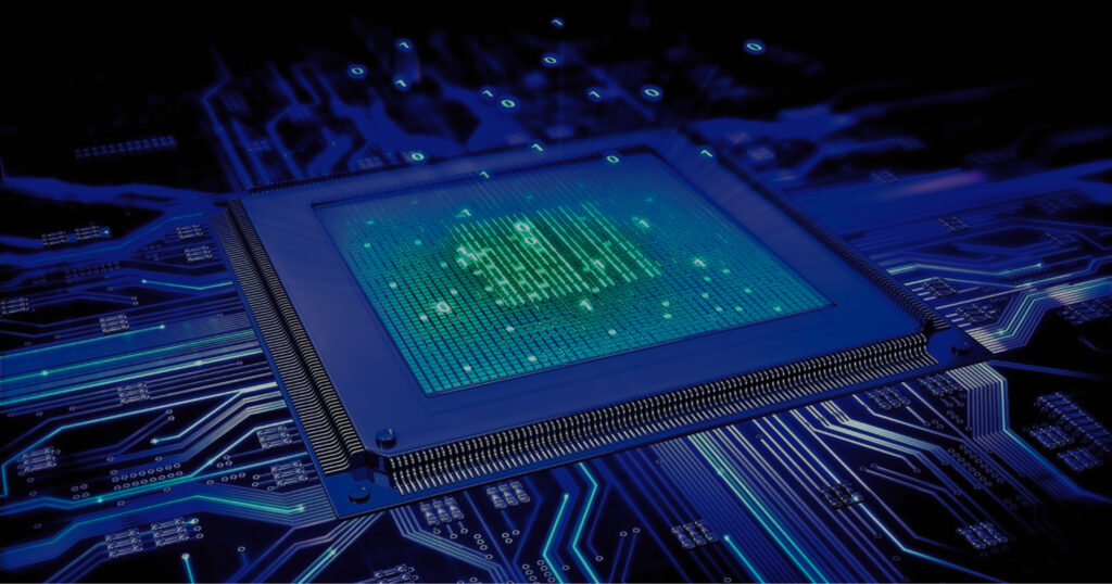 Macro Shot Electronic Circuit Board Background 1